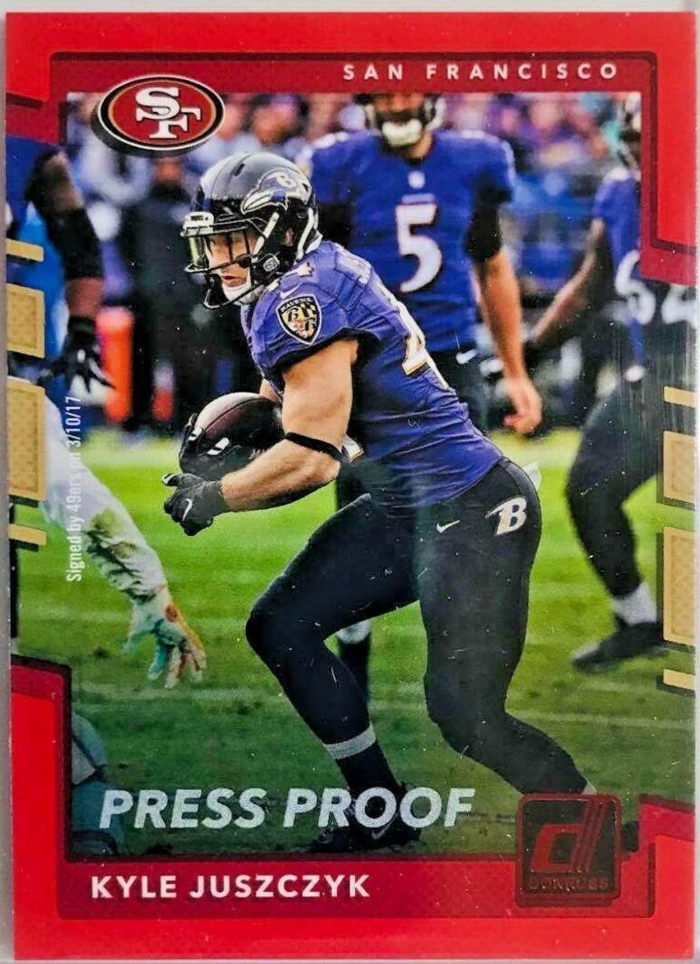 Kyle Juszczyk [Red Press Proof] #234