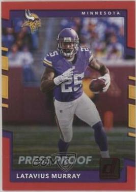 Latavius Murray [Red Press Proof] #112