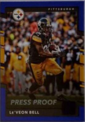 Le'Veon Bell [Blue Press Proof] #256