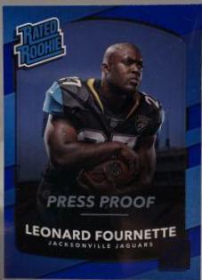Leonard Fournette [Blue Press Proof] #319