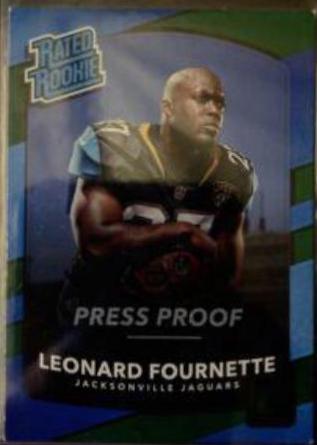 Leonard Fournette [Green Press Proof] #319