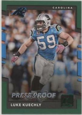 Luke Kuechly [Green Press Proof] #130