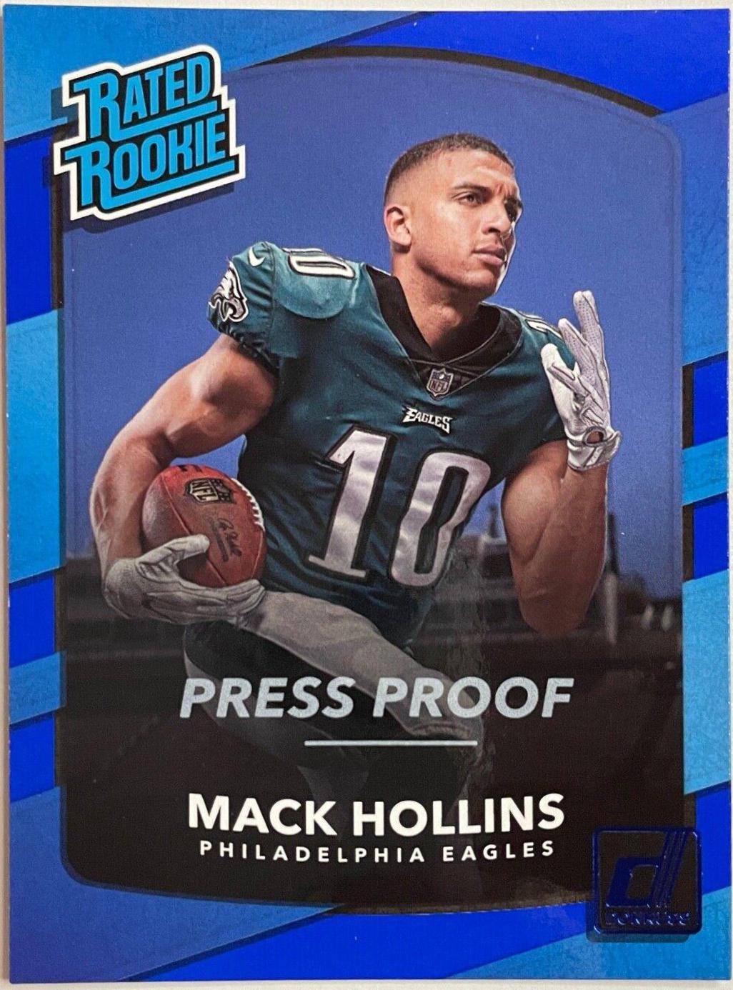 Mack Hollins [Blue Press Proof] #311