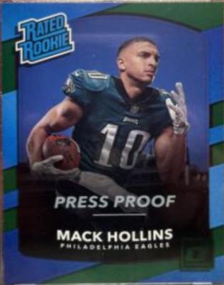 Mack Hollins [Green Press Proof] #311