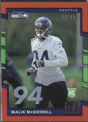 Malik McDowell [Jersey Number Press Proof] #389