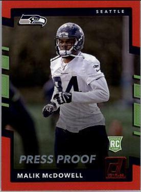Malik McDowell [Red Press Proof] #389