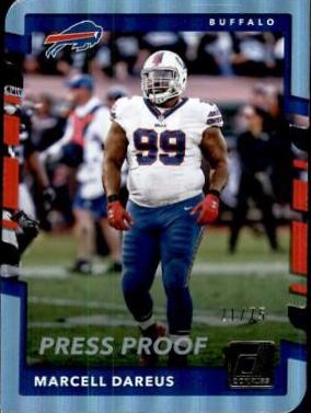 Marcell Dareus [Silver Die Cut Press Proof] #88