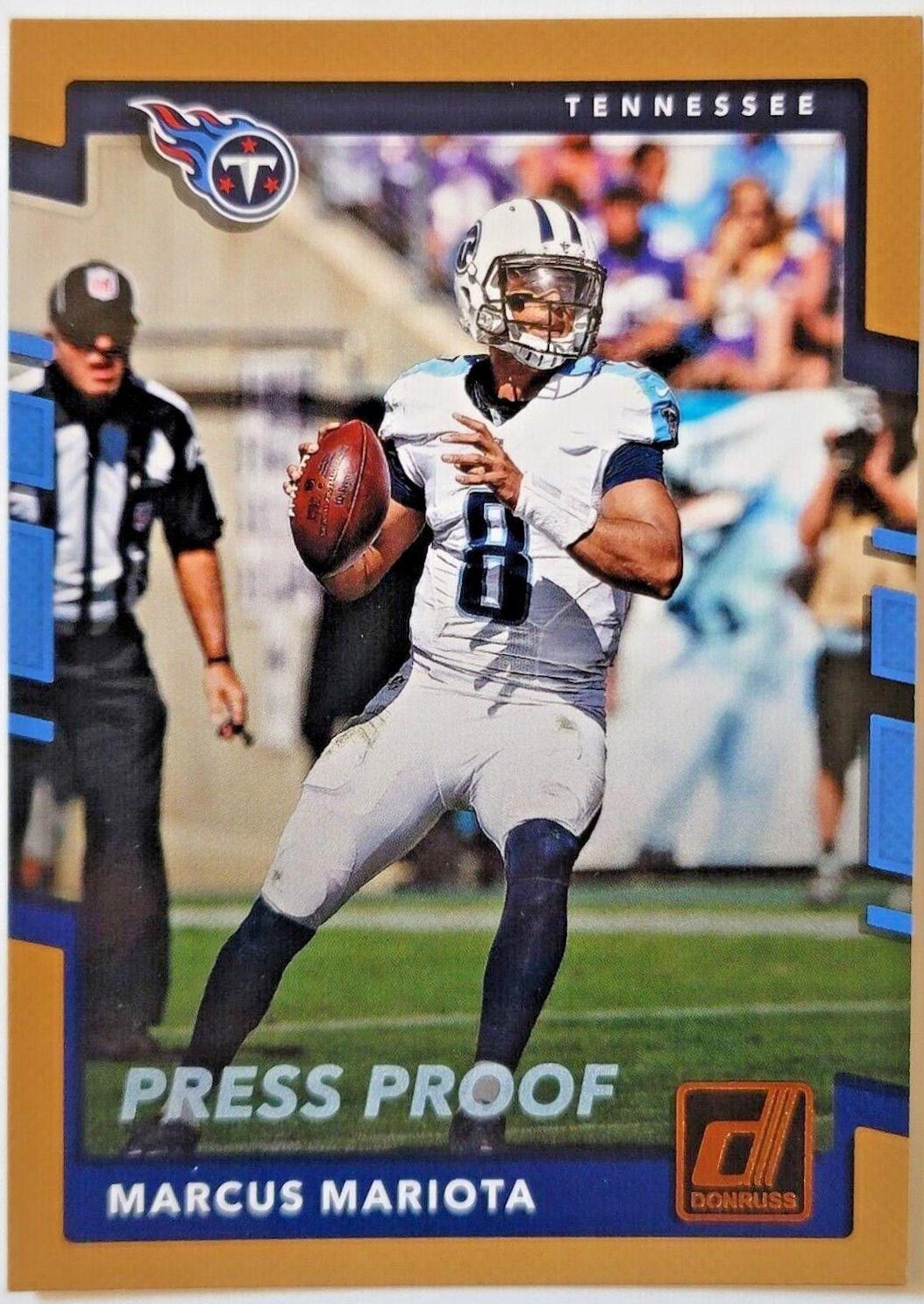 Marcus Mariota [Bronze Press Proof] #214