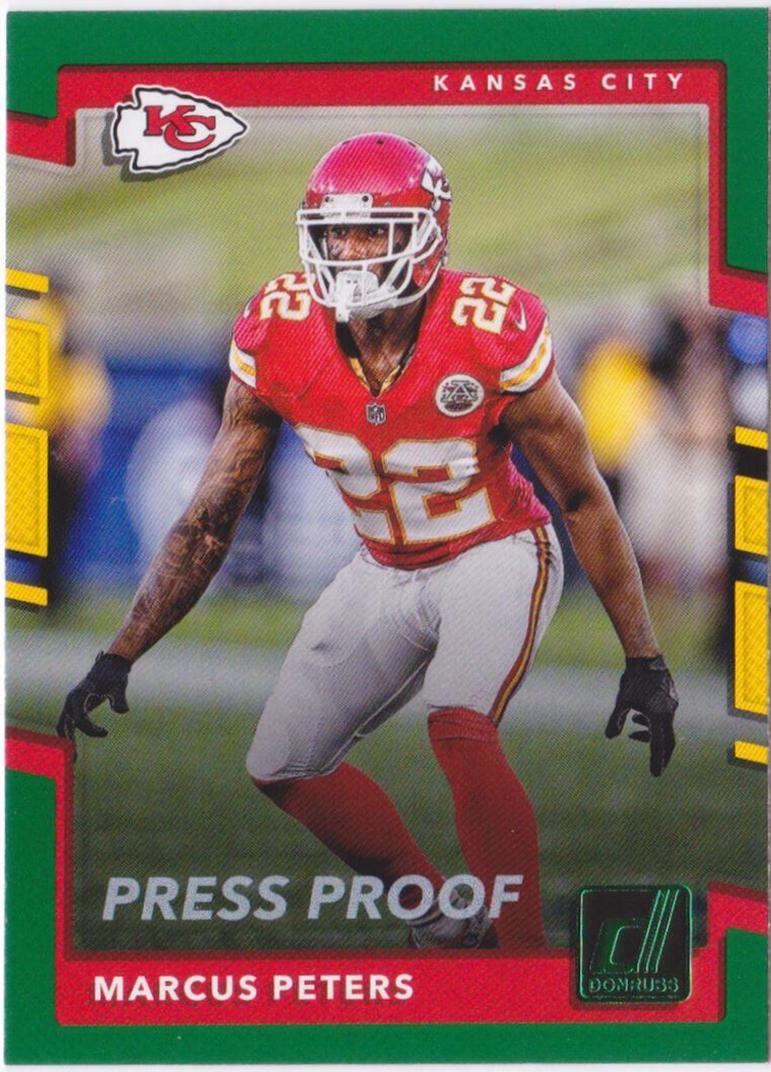 Marcus Peters [Green Press Proof] #222