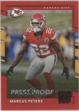 Marcus Peters [Red Press Proof] #222