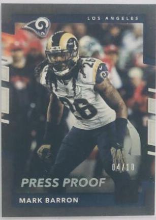 Mark Barron [Black Press Proof] #257