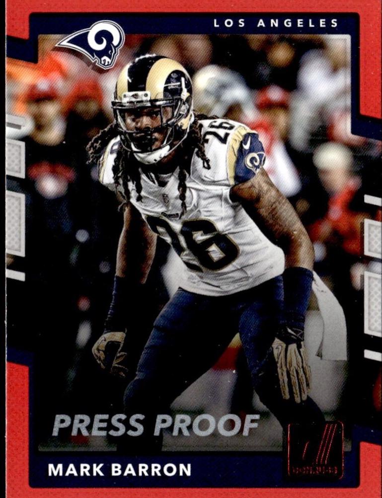 Mark Barron [Red Press Proof] #257