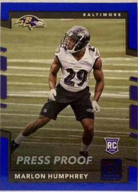 Marlon Humphrey [Blue Press Proof] #378
