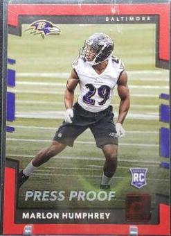 Marlon Humphrey [Red Press Proof] #378