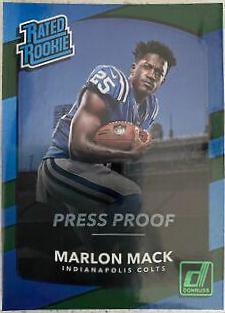 Marlon Mack [Green Press Proof] #302
