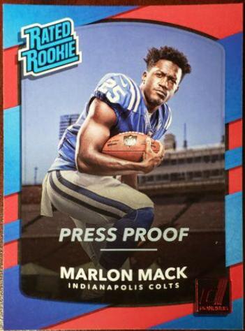 Marlon Mack [Red Press Proof] #302