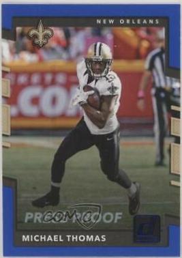 Michael Thomas [Blue Press Proof] #16