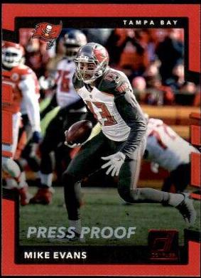 Mike Evans [Blue Press Proof] #225