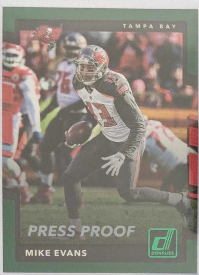 Mike Evans [Green Press Proof] #225