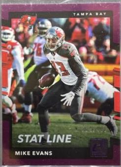Mike Evans [Season Stat Line Press Proof] #225