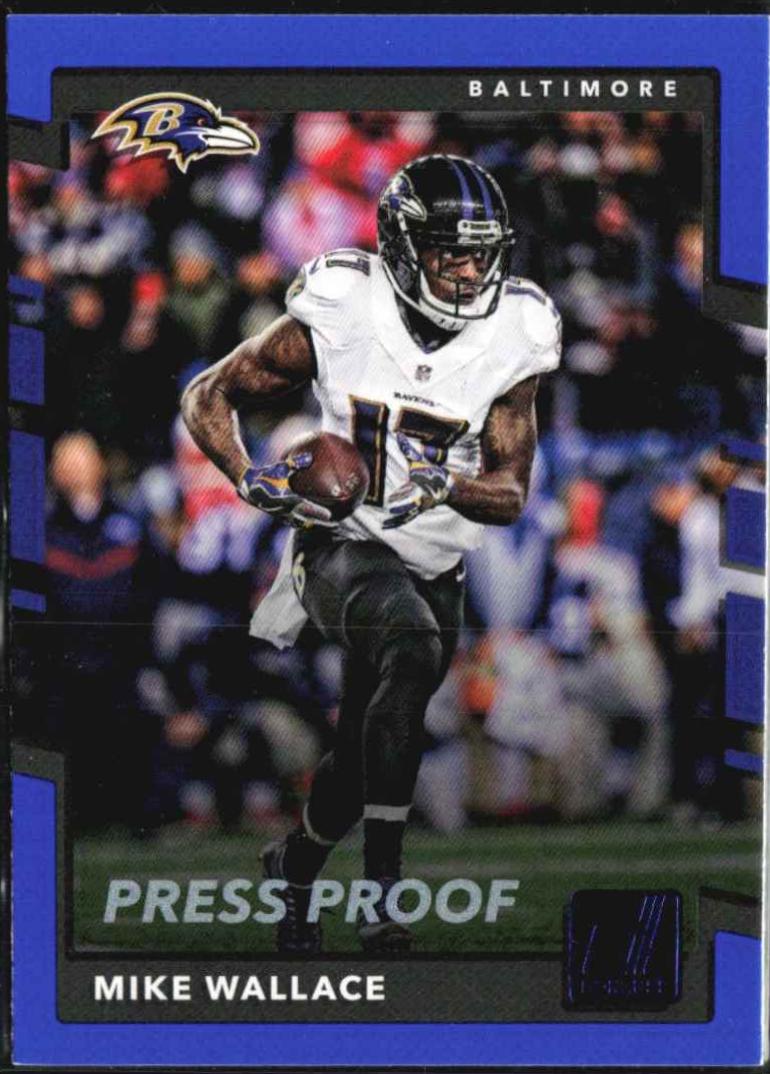 Mike Wallace [Blue Press Proof] #286