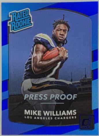 Mike Williams [Blue Press Proof] #324