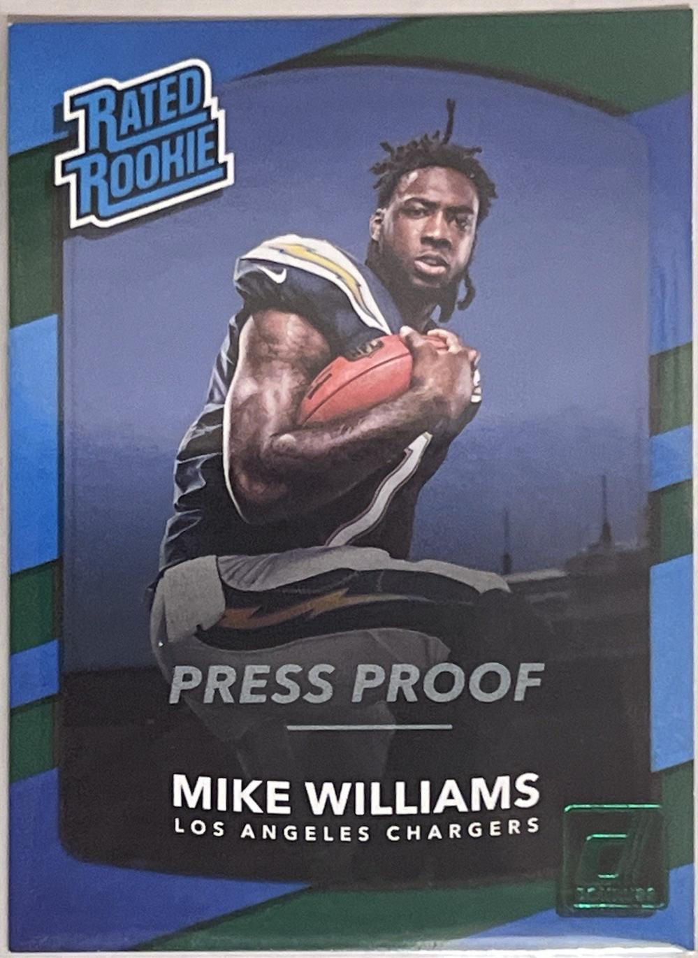 Mike Williams [Green Press Proof] #324