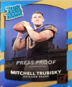 Mitchell Trubisky [Bronze Press Proof] #328