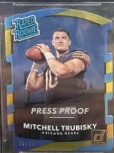 Mitchell Trubisky [Gold Die Cut Press Proof] #328
