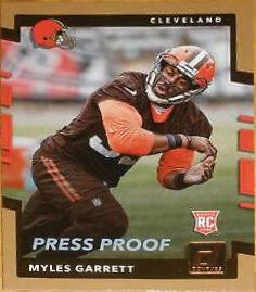 Myles Garrett [Bronze Press Proof] #356