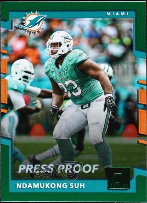 Ndamukong Suh [Green Press Proof] #263