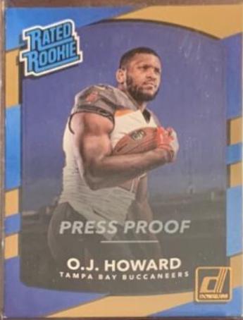 O.J. Howard [Bronze Press Proof] #342