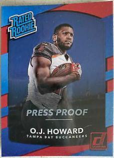 O.J. Howard [Red Press Proof] #342