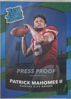 Patrick Mahomes II [Green Press Proof] #327