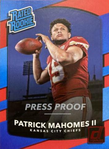 Patrick Mahomes II [Red Press Proof] #327
