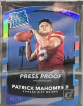 Patrick Mahomes II [Silver Die Cut Press Proof] #327
