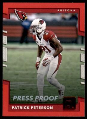 Patrick Peterson [Red Press Proof] #95
