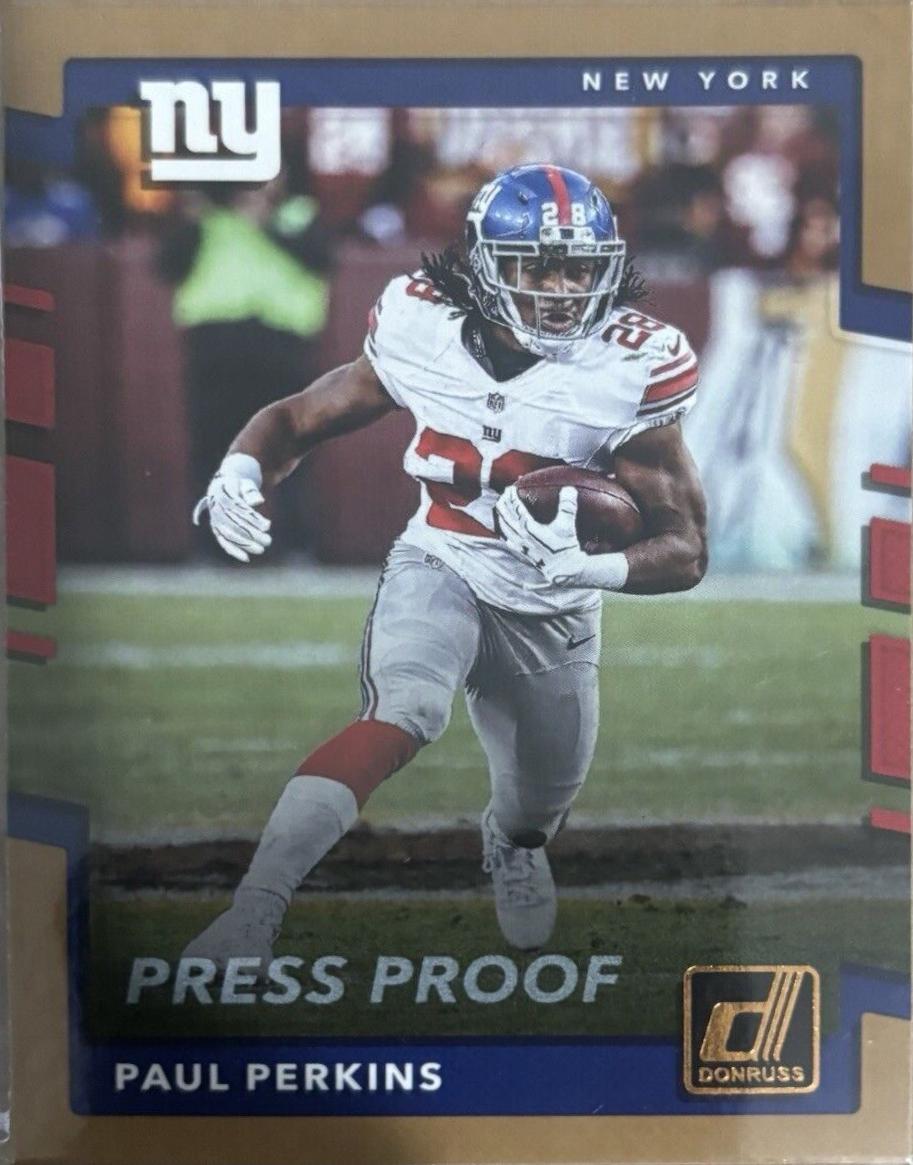 Paul Perkins [Bronze Press Proof] #180