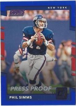 Phil Simms [Blue Press Proof] #23