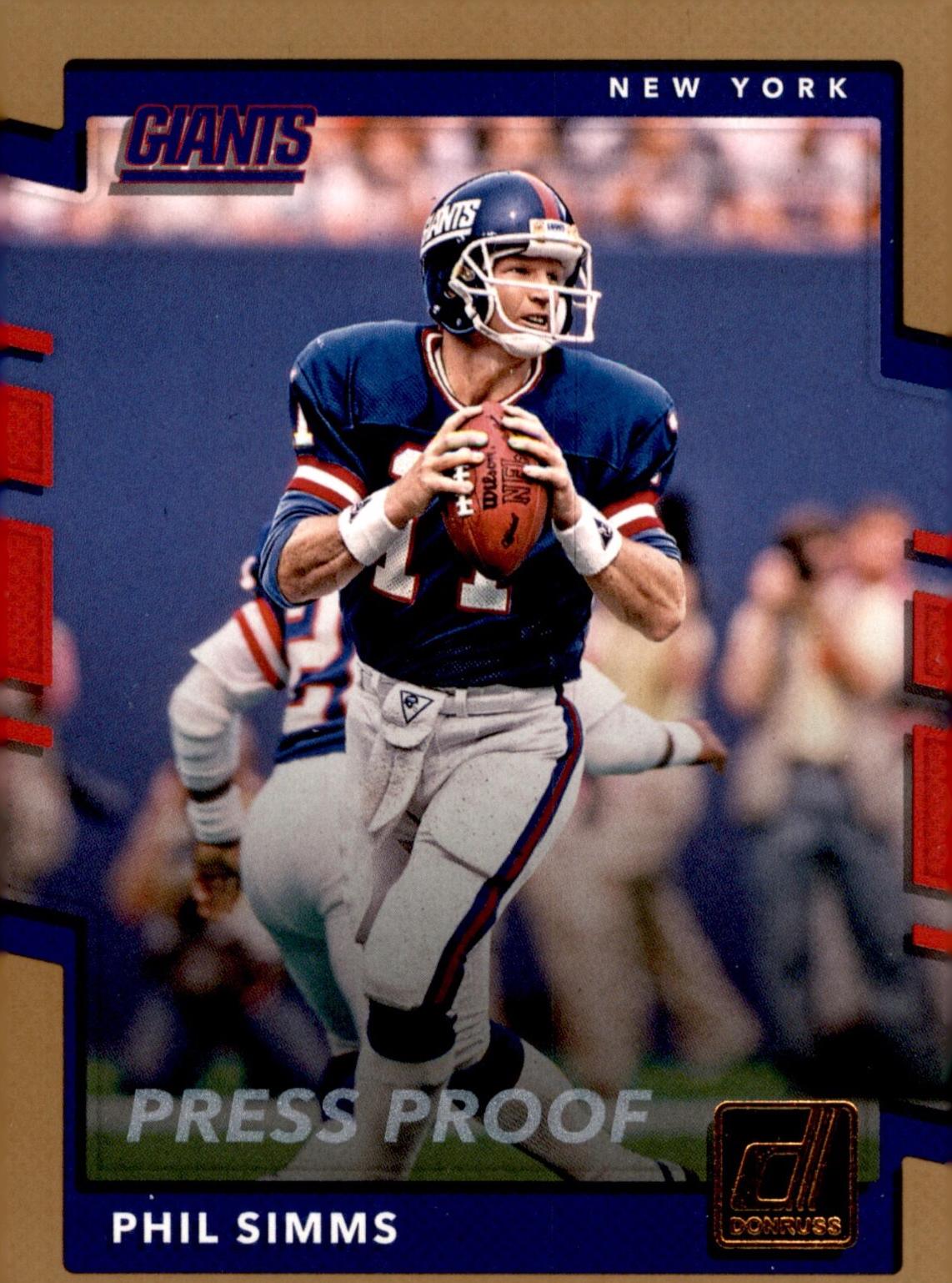 Phil Simms [Bronze Press Proof] #23