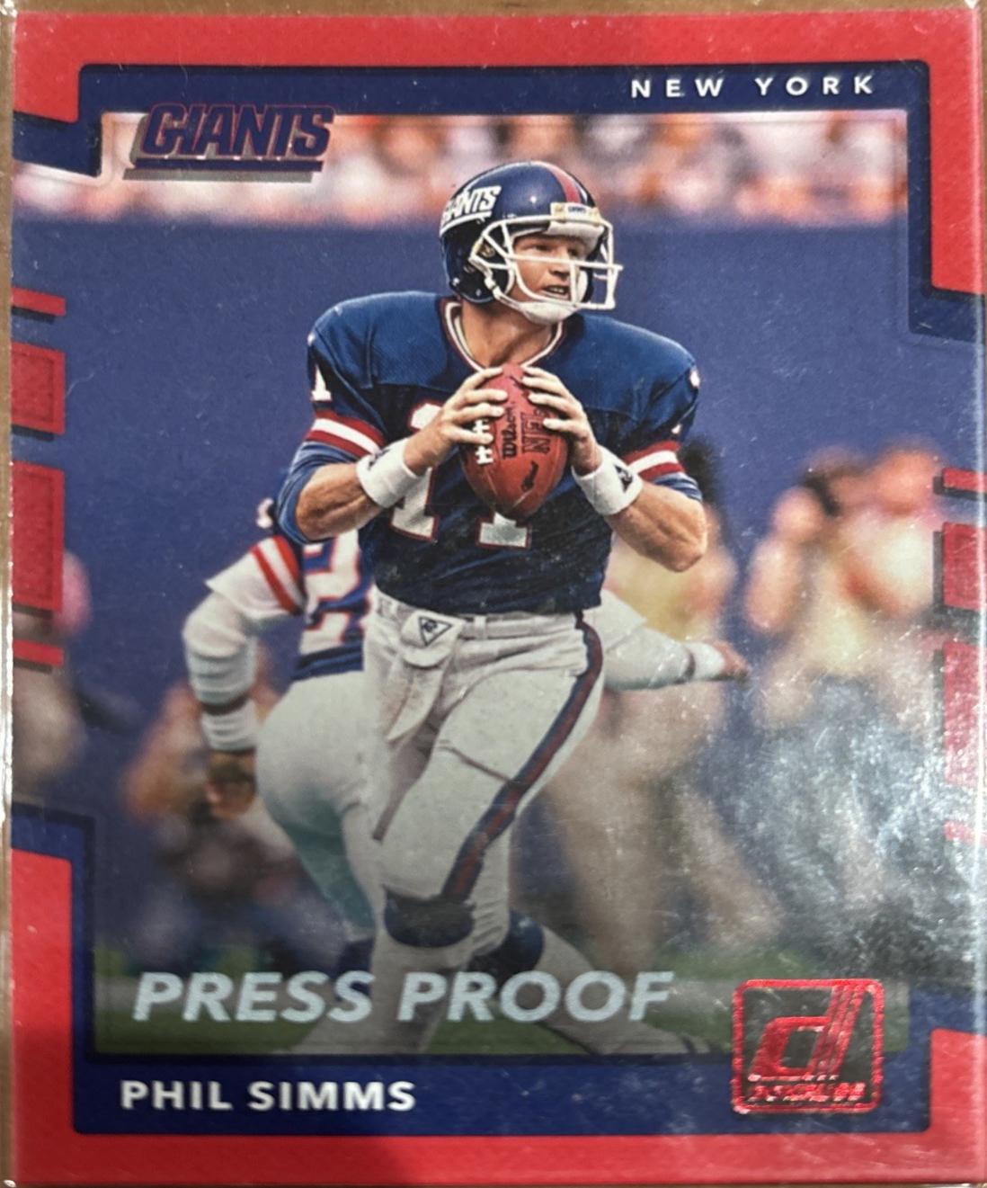 Phil Simms [Red Press Proof] #23