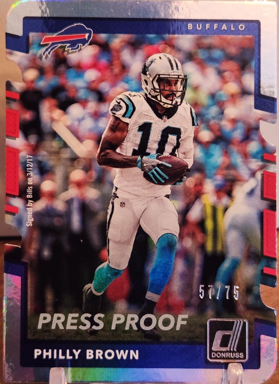 Philly Brown [Silver Die Cut Press Proof] #275