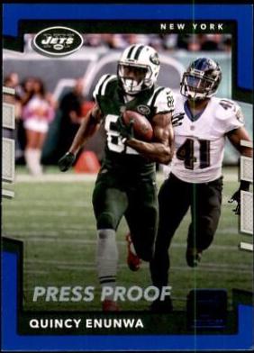 Quincy Enunwa [Blue Press Proof] #91