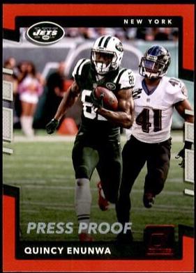 Quincy Enunwa [Red Press Proof] #91