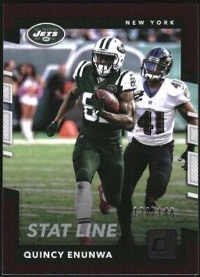 Quincy Enunwa [Season Stat Line Press Proof] #91
