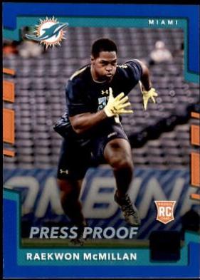 Raekwon McMillan [Blue Press Proof] #381