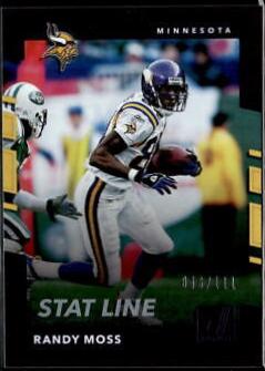 Randy Moss [Season Stat Line Press Proof] #60