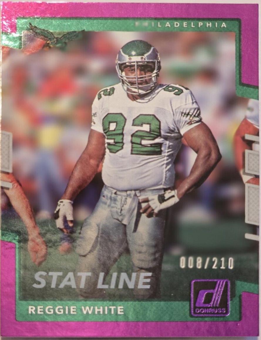 Reggie White [Season Stat Line Press Proof] #262