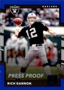 Rich Gannon [Blue Press Proof] #184