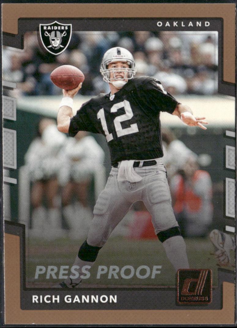Rich Gannon [Bronze Press Proof] #184